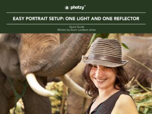 Easy Portrait Setup: One Light and One Reflector - Free Quick Guide