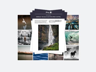 𝟱 '𝗘𝗺𝗯𝗿𝗮𝗰𝗶𝗻𝗴 𝘁𝗵𝗲 𝗕𝗹𝘂𝗿' 𝗘𝘅𝘁𝗲𝗻𝗱𝗲𝗱 𝗖𝗮𝘀𝗲 𝗦𝘁𝘂𝗱𝗶𝗲𝘀 (29 Pages) Includes step-by-step examples, shooting challenges & self evaluation questions. ($35 Value)