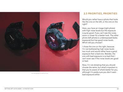 Chapter 2: The basis of manual settings.